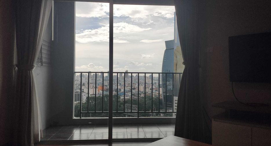 For rent 1 bed condo in Huai Khwang, Bangkok