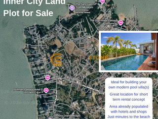 À vendre terrain à Bang Lamung, Chonburi