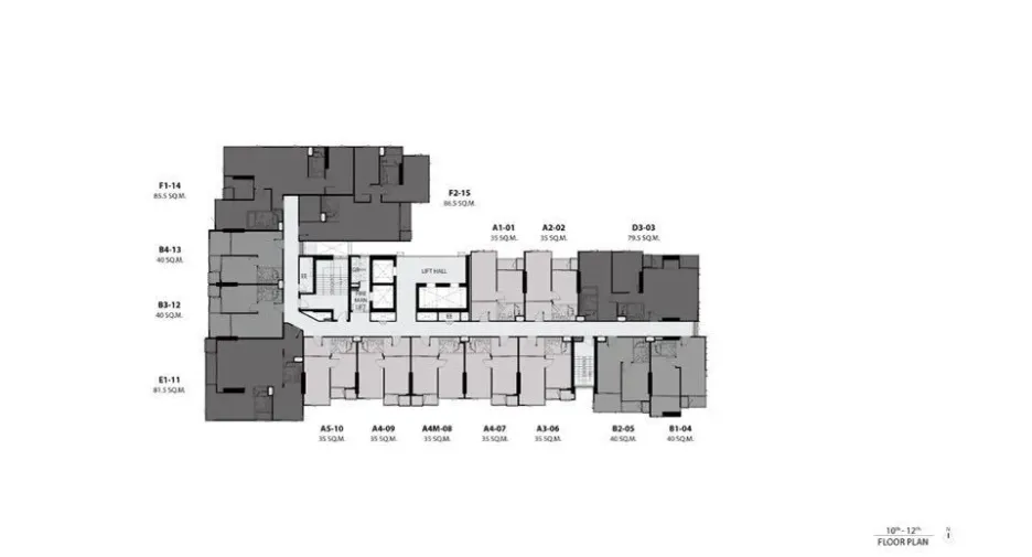 For rent 1 bed apartment in Watthana, Bangkok