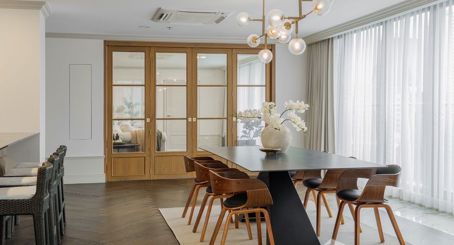For rent 3 bedrooms condo in Pathum Wan, Bangkok