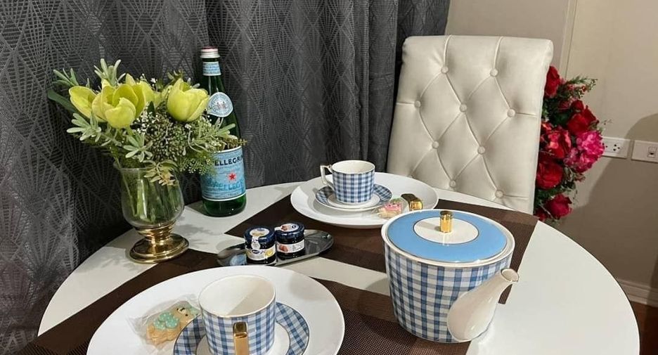 For rent 1 bed condo in Huai Khwang, Bangkok