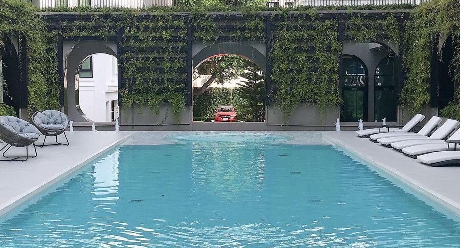For rent studio condo in Din Daeng, Bangkok