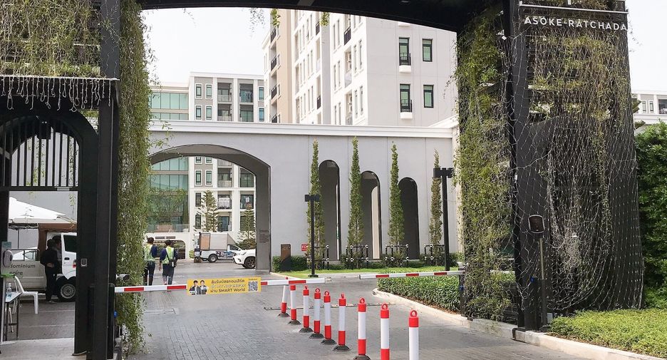 For rent studio condo in Din Daeng, Bangkok