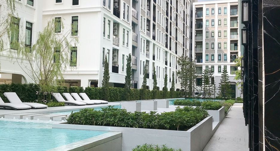 For rent studio condo in Din Daeng, Bangkok