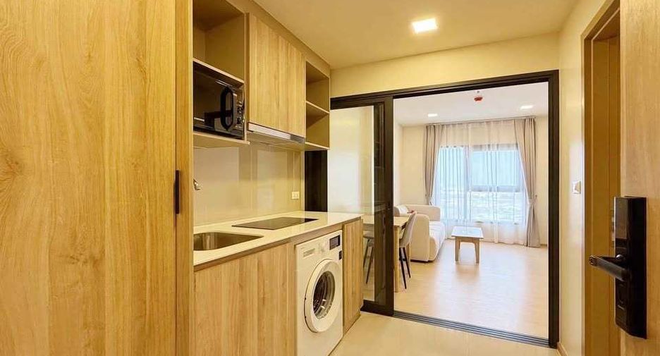 Wohnung zur Miete mit 1 Zimmer in Huai Khwang, Bangkok
