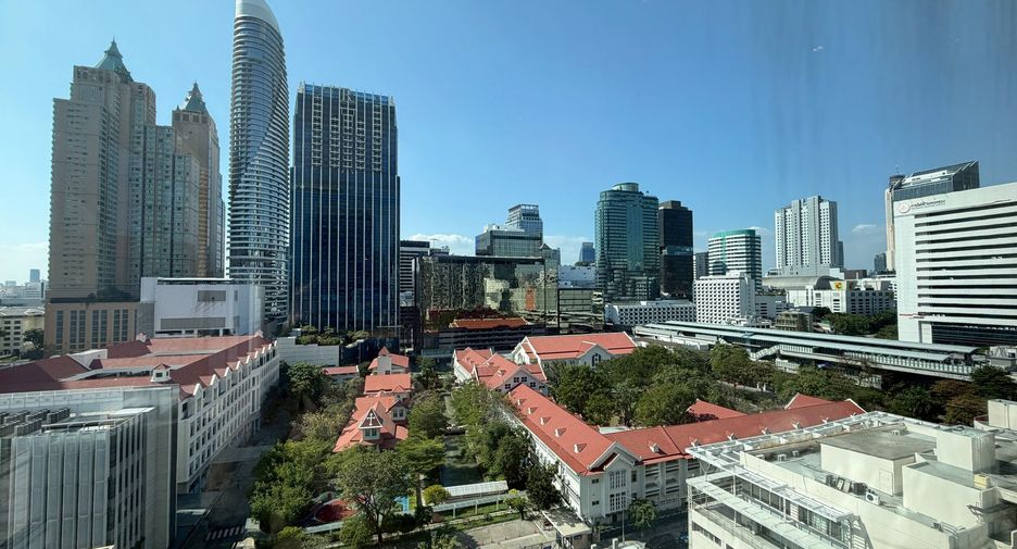 Condo en alquiler de 2 habitaciones en Pathum Wan, Bangkok