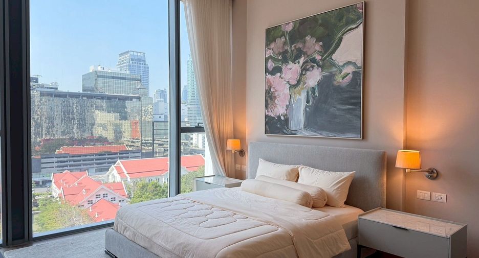 Condo en alquiler de 2 habitaciones en Pathum Wan, Bangkok