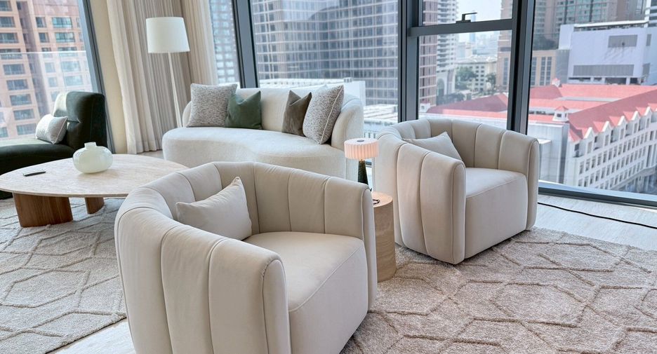 Condo en alquiler de 2 habitaciones en Pathum Wan, Bangkok