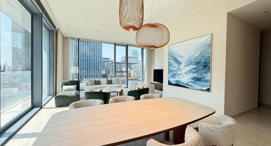 Condo en alquiler de 2 habitaciones en Pathum Wan, Bangkok