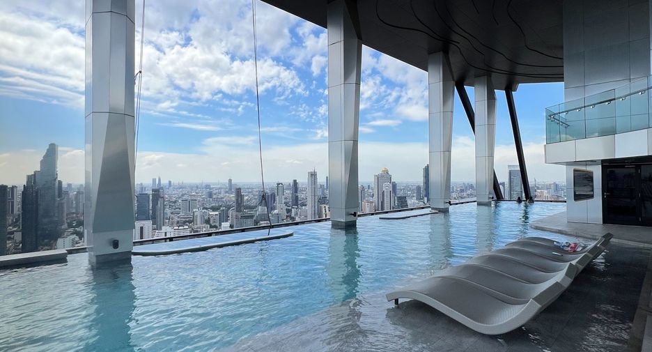 For rent studio condo in Bang Rak, Bangkok