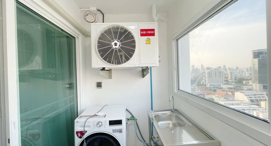 For rent studio condo in Bang Rak, Bangkok