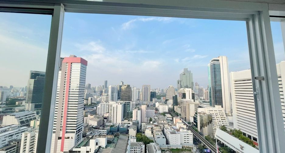 For rent studio condo in Bang Rak, Bangkok