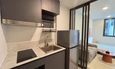 For rent studio condo in Huai Khwang, Bangkok