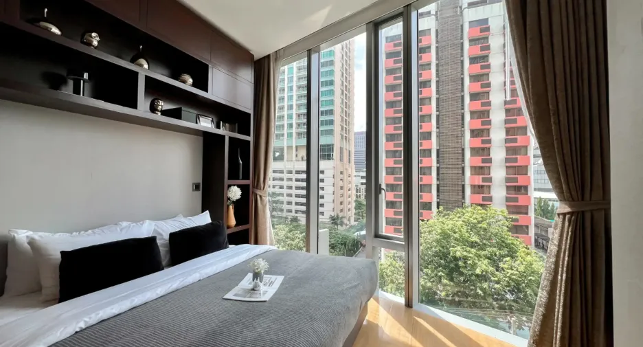 For rent 2 bedrooms condo in Sathon, Bangkok