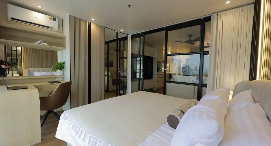 Wohnung zur Miete mit Studio in Watthana, Bangkok