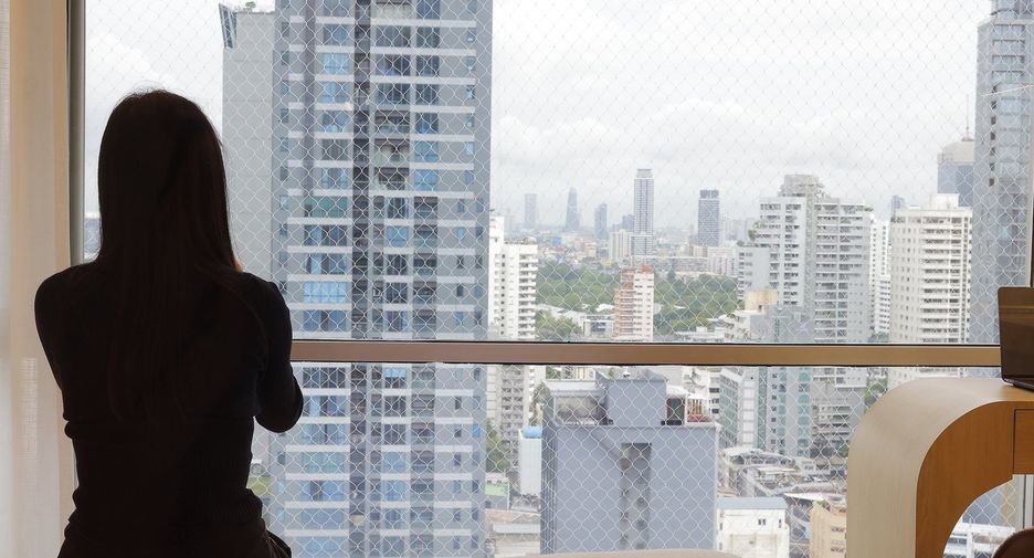 Wohnung zur Miete mit Studio in Watthana, Bangkok