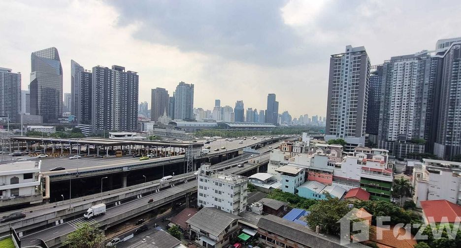 À louer studio condo à Huai Khwang, Bangkok