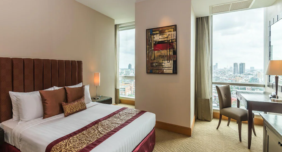 For rent 2 bedrooms condo in Sathon, Bangkok