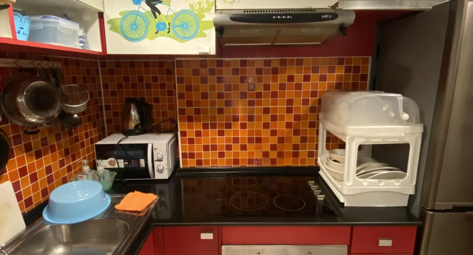 For rent 2 bedrooms condo in Bang Kapi, Bangkok