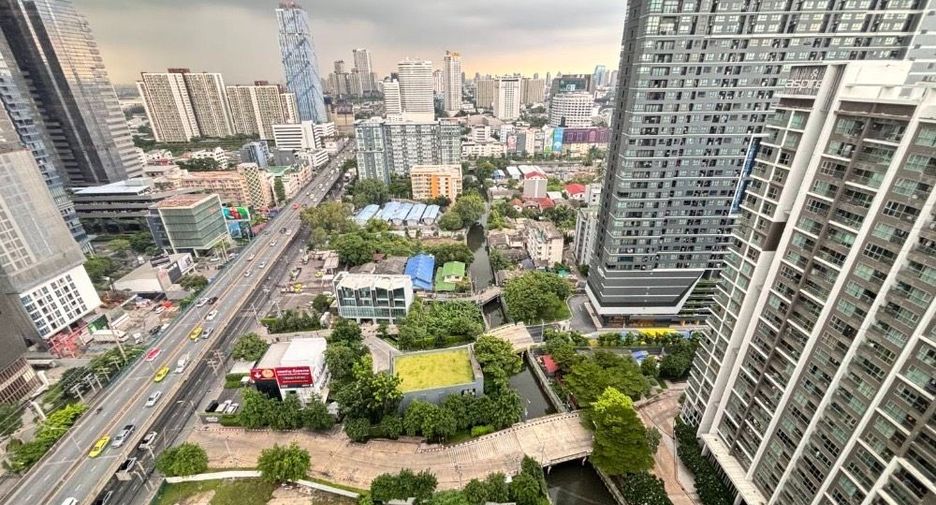 For rent 1 bed condo in Huai Khwang, Bangkok