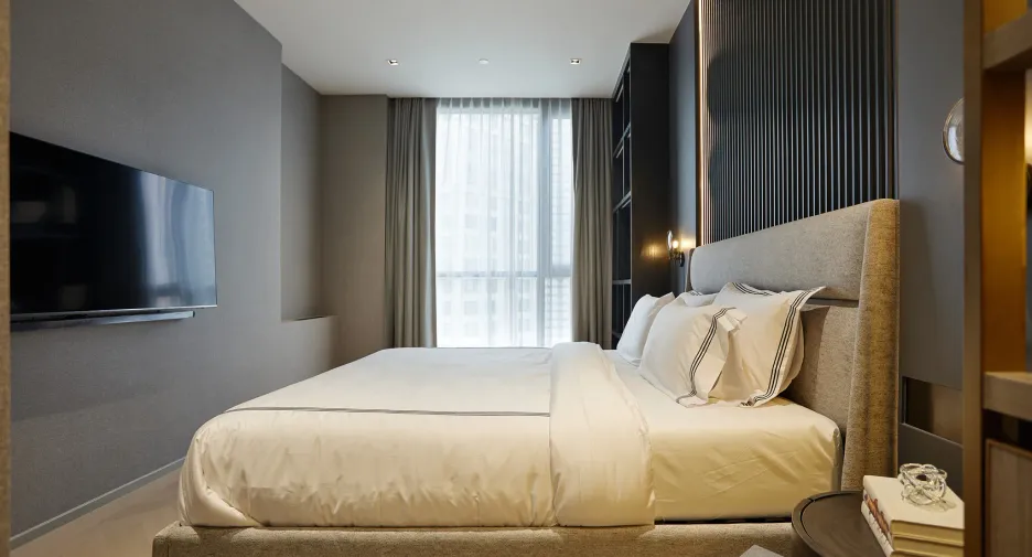 For rent 2 bedrooms condo in Sathon, Bangkok