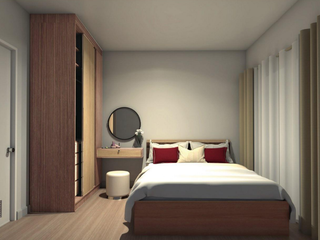 For rent 1 bed condo in Huai Khwang, Bangkok