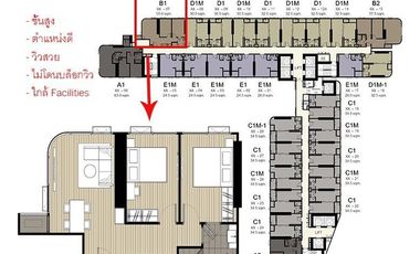 For rent 2 bedrooms condo in Bang Rak, Bangkok