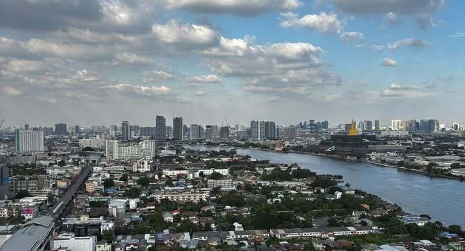 For rent studio condo in Bang Phlat, Bangkok