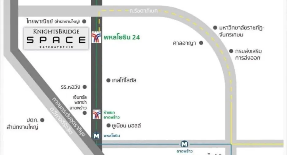 Wohnung zur Miete mit 1 Zimmer in Chatuchak, Bangkok
