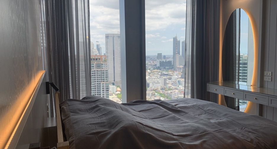 Wohnung zur Miete mit 2 Zimmer in Sathon, Bangkok