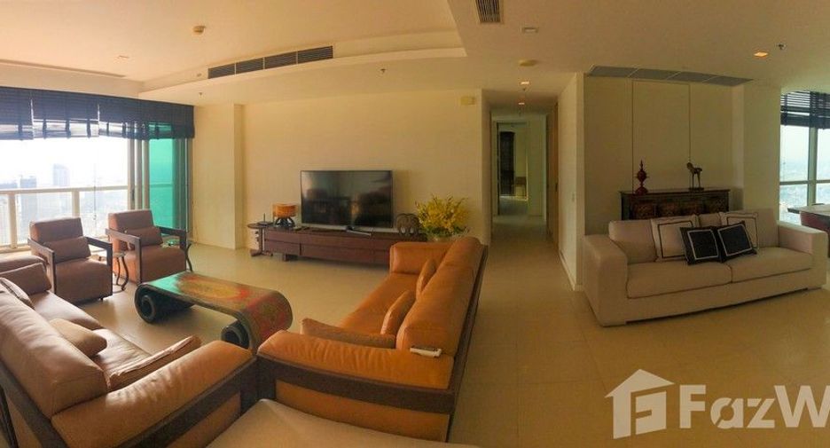 Condo en alquiler de 3 habitaciones en Sathon, Bangkok