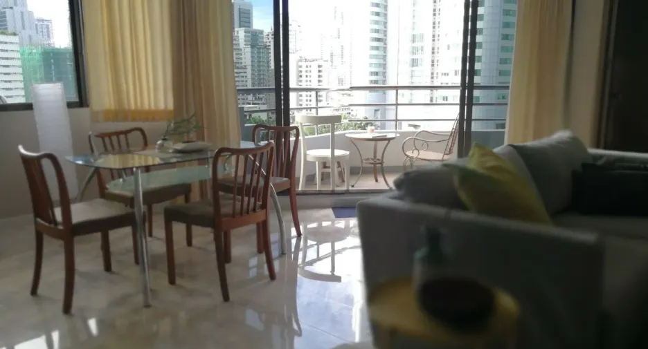 For rent 2 bedrooms condo in Khlong Toei, Bangkok