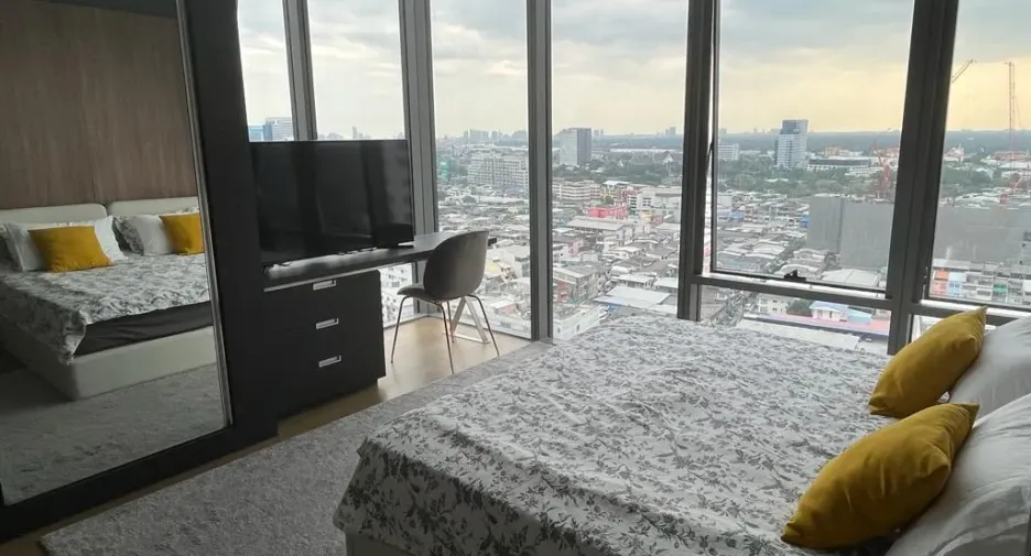 For rent 2 bedrooms condo in Khlong Toei, Bangkok