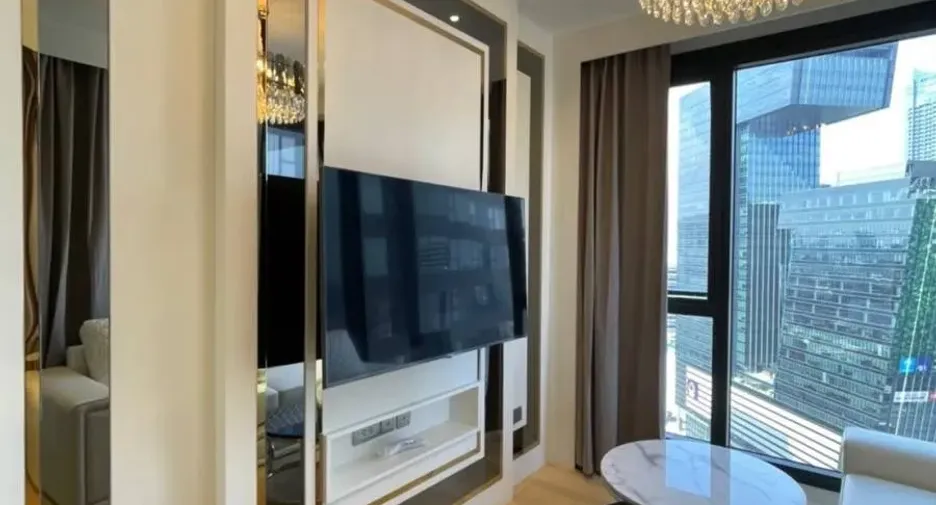 For rent 1 bed condo in Huai Khwang, Bangkok