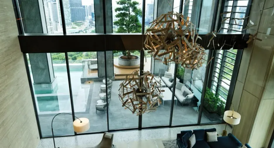 For rent 2 bedrooms condo in Sathon, Bangkok