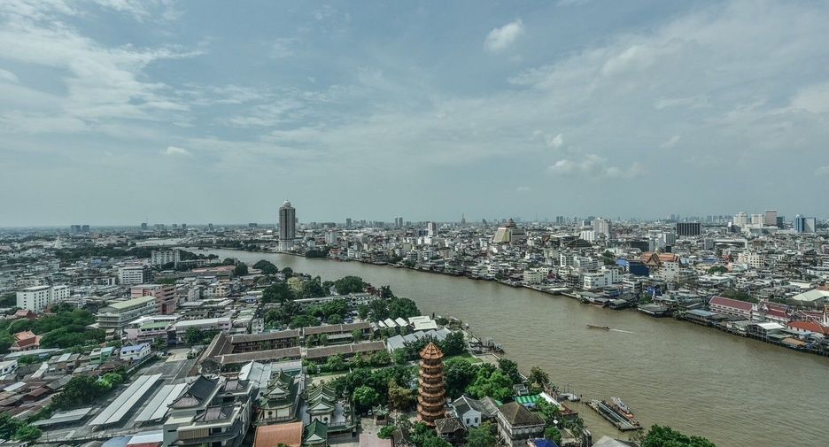 À louer studio condo à Khlong San, Bangkok