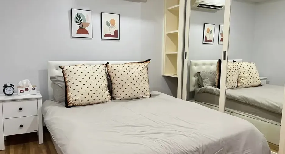 For rent 1 bed condo in Huai Khwang, Bangkok