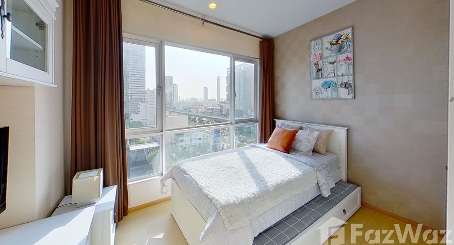 For rent 2 bedrooms condo in Khlong San, Bangkok