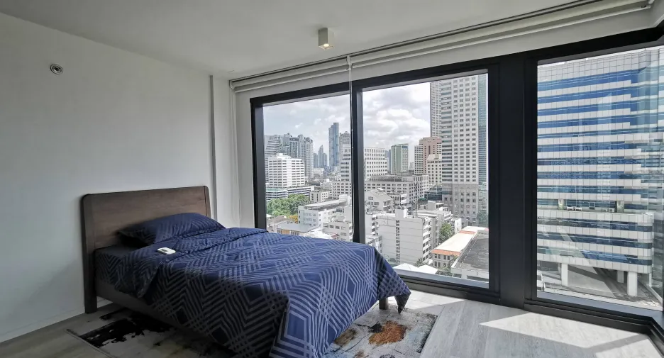For rent 2 bedrooms condo in Sathon, Bangkok