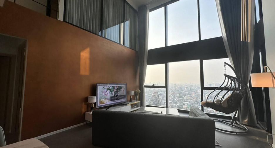 For rent 2 bedrooms condo in Sathon, Bangkok