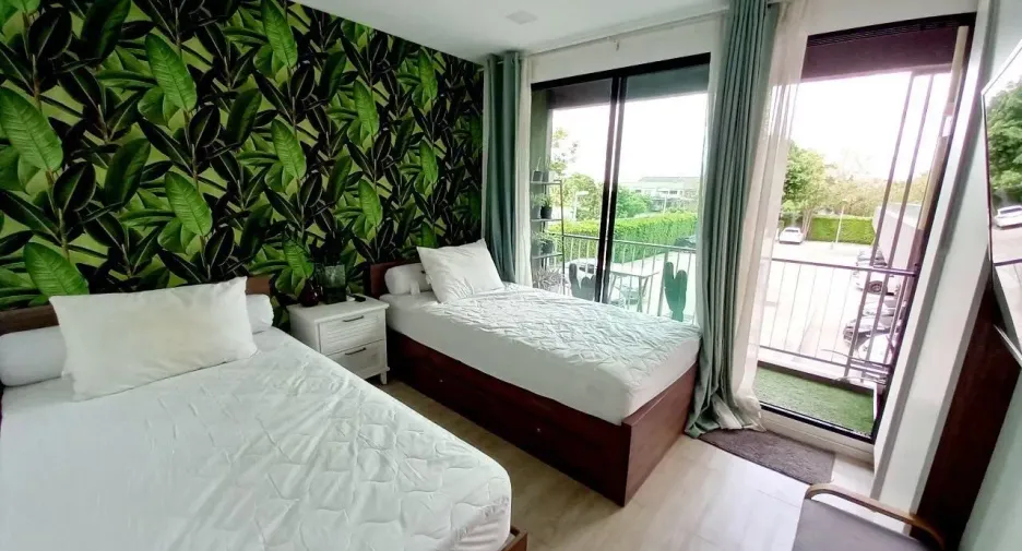 Condo en alquiler de 2 habitaciones en Lat Phrao, Bangkok