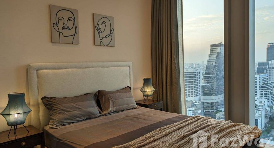 For rent 2 bedrooms condo in Sathon, Bangkok