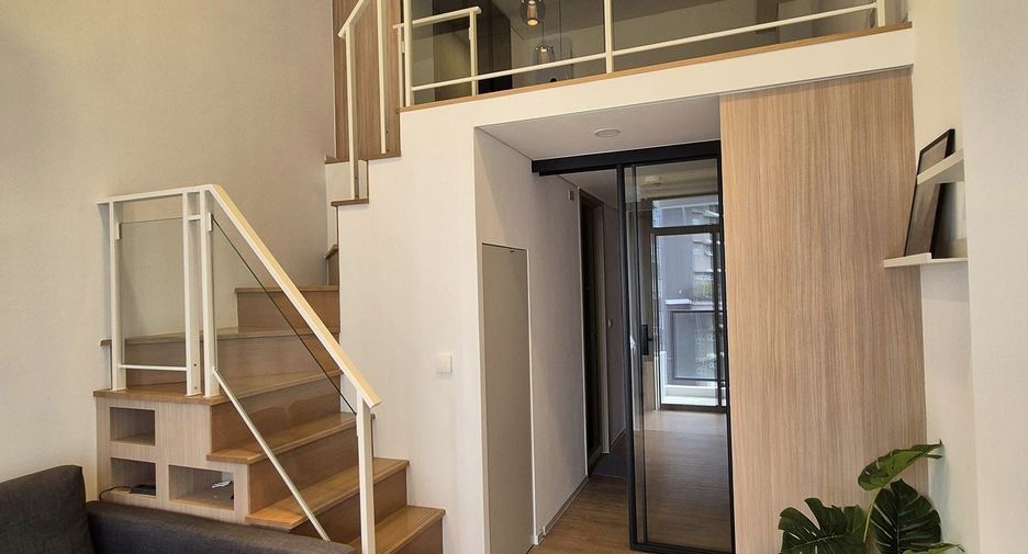 Wohnung zur Miete mit 1 Zimmer in Huai Khwang, Bangkok