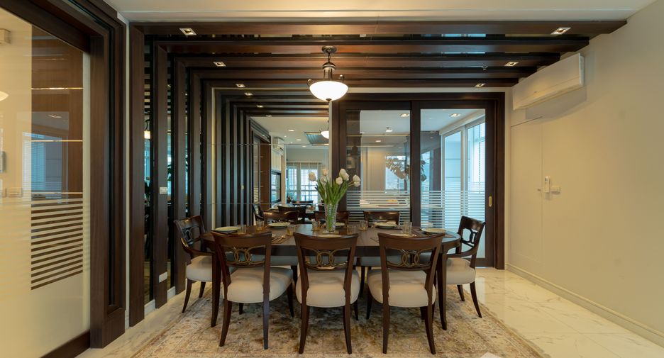 Condo en alquiler de 4 habitaciones en Pathum Wan, Bangkok