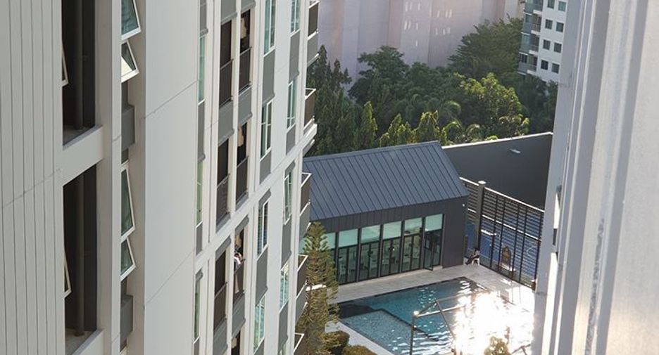 For rent studio condo in Huai Khwang, Bangkok