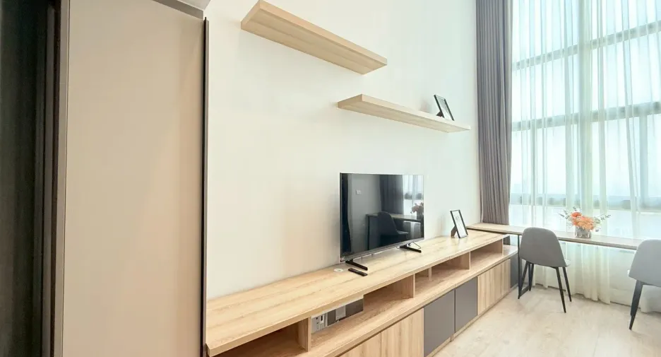 Wohnung zur Miete mit 1 Zimmer in Huai Khwang, Bangkok
