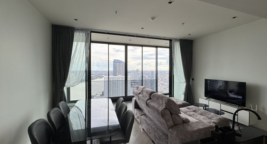 Wohnung zur Miete mit 2 Zimmer in Khlong San, Bangkok