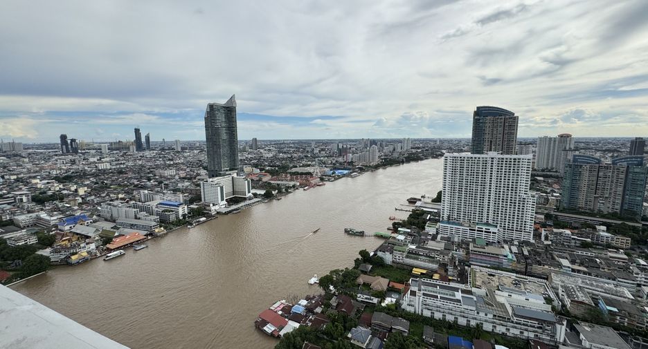 Wohnung zur Miete mit 2 Zimmer in Khlong San, Bangkok