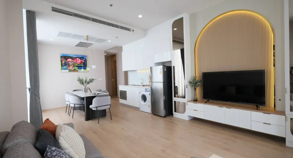 Condo en alquiler de 2 habitaciones en Watthana, Bangkok