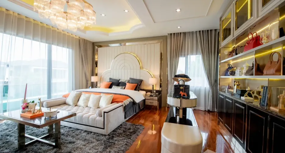 Casa en alquiler de 4 habitaciones en Prawet, Bangkok